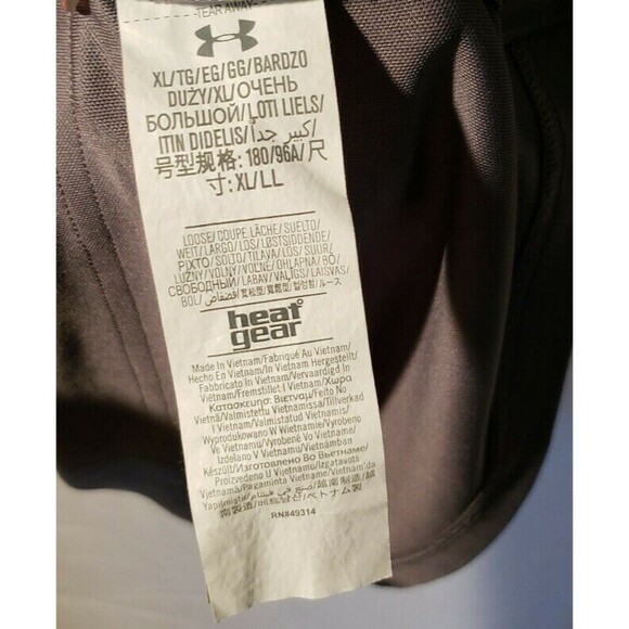 Under Armour Men's XL Loose HeatGear Polo Shirt Sonus Embroidered EUC - Picture 6 of 8